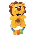 Погремушка, 16 см, музыка, свет (лев, корова), на батарейках, 15x20x3.5 см
