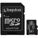 Карта пам'яті Kingston Canvas Select 128Gb microSDXC class 10 UHS-1 (R-80MB/s) з адаптером (SDCS/128GB)