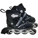 Ролики RS-0038 S (31-34) з підсвіткою чорні