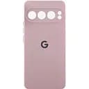 Чехол Silicone Cover Lakshmi Full Camera (AAA) with Logo для Google Pixel 9 Pro XL Розовый / Pink Sand