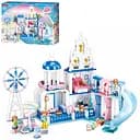 Конструктор детский SLUBAN Центр развлечений, M38-B0868, 446 деталей, фигурки персонажей