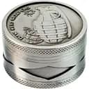 Гриндер для измельчения табака D&K Гранаты DK-5081-X3 Silver 3 (15704)