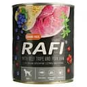 Вологий корм для собак Dolina Noteci Rafi паштет з яловичого шлунка з шинкою, лохиною та журавлиною 800 г (DN267-305064)