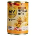 Влажный корм для кошек MY champion кусочки с курицей и индейкой 415 г
