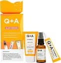 Набір засобів для сяяння шкіри Q+A Glow Heroes Gift Set 30 мл + 15 мл + 50 мл