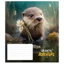 Зошит учнівський Школярик Adventure 012-3291K-3 в клітинку 12 аркушів