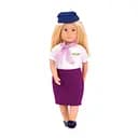 Кукла Lori Стюардесса Ауре, 15 см (LO31112Z)