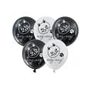 Кулька повітряна латексна з принтом (30 см, 5 шт.) Котячі лапки