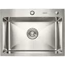 Кухонная мойка Platinum Handmade из нержавеющей стали 3 мм прямоугольная 58x43x22 см (000032263)