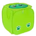 Корзина для игрушек С 36581 складная зеленая 45 х 46 см