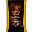 Шоколад молочний Delice D'or М740 блок 1.2 кг