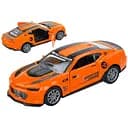 Модель автомобиля Автопром 74165 Chevrolet Camaro масштаб 1:32 оранжевый