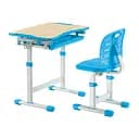 Парта и стул трансформеры Piccolino III Blue FunDesk