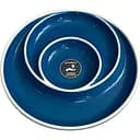 Блюдо AMADEUS круглое для сервировки из фаянса синего цвета диаметр 32 см Франция (157881)