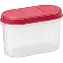 Контейнер для їжі Plast Team, червоний, 187х94х123 мм, 1,2 л (1125.2)
