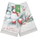 Набор кухонных полотенец Home Line Снеговик и елка 40x60 см 2 шт. (190840)