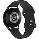 Браслет Eight для Samsung Gear Sport - чорний ширина кріплення 20мм силікон Watchbands (W41-0WB44198597)