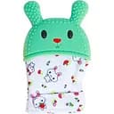 Прорезыватель-перчатка Lindo Зайка Li 191 зеленый (Li 191з)