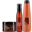 Набор по уходу за волосами Lakme K.Therapy Bio Argan Consumer Pac: Bio Argan Shampoo, 300 мл + Bio Argan Oil Mask, 250 мл + Bio Argan Oil, 125мл