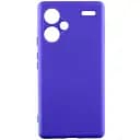 Чохол Silicone Cover Lakshmi Full Camera (A) для Xiaomi Redmi Note 13Pro+ Синій / Iris