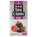 Чай черный Три слона Лесные ягоды цейлонский 30 г (20 шт. х 1.5 г) (735190)