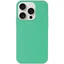 Чохол Epik Silicone Case Full Protective AA NO LOGO для Apple iPhone 16 Pro Max 6.9 Зелений/Spearmint
