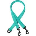 Поводок-спарка для собак рефлекторный Barksi Active (ширина 16 мм, длина 40 см) ментоловый
