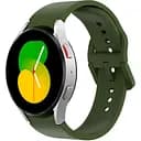 Ремінець для Samsung Galaxy Watch FE - зелений ширина кріплення 20мм силікон Watchbands Color Angle (FEWBWB72877220)