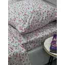 Комплект постельного белья Ecotton Поплин Арбузы полуторный 210х147 см розовый (22814)