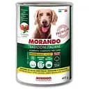 Вологий корм для собак Morando Tradizioni шматочки в соусі з куркою, стручковою квасолею та томатами 405 г