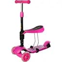 Детский самокат iTrike Maxi JR 3-054-P с корзинкой