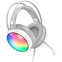 Навушники накладні Borofone BO108 ігрові з мікрофоном та LED підсвічуванням Jack 3.5 білий