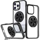 Чохол Epik TPU+PC Metal Ring with MagSafe для Apple iPhone 16 Pro 6.3 Чорний