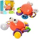 Погремушка в ручку Bambi Краб 838B-6 размер 15х15х9см