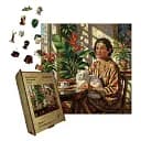 Деревянный фигурный пазл Утро Кобылянской, А3, Картонная коробка 200 элементов