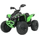 Электромобиль детский Bambi Квадроцикл M 5001EBLR-5 с пультом управления звуком и светом Зеленый