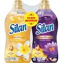 Набір кондиціонерів для білизни Silan Aromatherapy Dreamy Lotus 1100 мл + Fascinating Frangipani 1100 мл