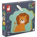 Игровой набор Janod Тактильные карты Савана (J02694)