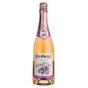 Вино ігристе Bon Voyage Pinot Noir Alcohol Free Sparkling Rose, рожеве, напівсухе, 0,5%, 0,75 л