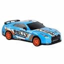 Радиоуправляемая Машина SC 24A 10, Аккумулятор 3.7V, Подсветка фар, Сменные колеса, Дорожные конусы, Голубая