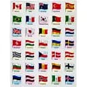 Набор магнитов Artos Games Флаги 35 шт. 1328ATS