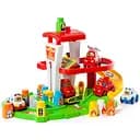 Игрушечный набор Molto Пожарная станция с блоками 10 шт. плюс 1 машинка (8410963194647)