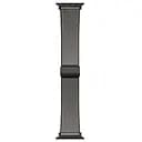 Ремінець Hoco WA34 Basic magnetic buckle silicone leather strap для Apple watch 38/40/41/42mm Dark Gray