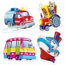 Бебі пазли Vladi Toys Машини-помічники (VT1106-78)