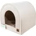 Лежак-будиночок Lucky Pet Опера №4 55х55х55 см бежевий