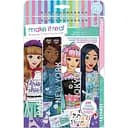 Набор для творчества Make it Real Блокнот с трафаретами Городской стиль (MR3207)