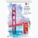 Скетчбук Santi для акварелі В5 18х26 см 12 аркушів (743297)