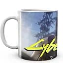 Кружка GeekLand Cyberpunk 2077 Киберпанк 2077 Johnny Silverhand Джонни Сильверхенд CY 02.573 330 мл белая