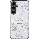 TPU+PC чехол Epik Secret Garden with MagFit для Samsung Galaxy S24 White