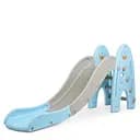 Детская горка пластиковая BAMBI WM19003-4 Голубая, длина спуска 158 см